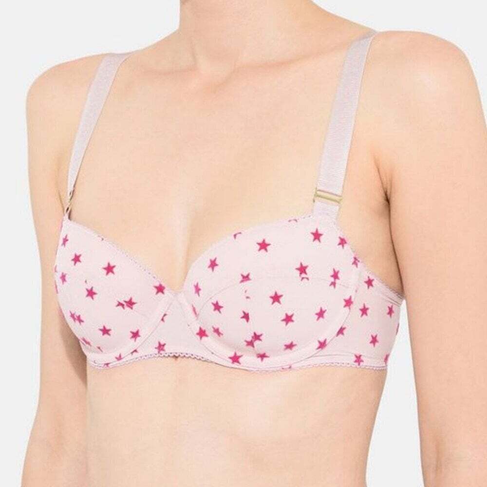 Stella McCartney Lingerie Betty Twinkling Contour Plunge Bra Medium